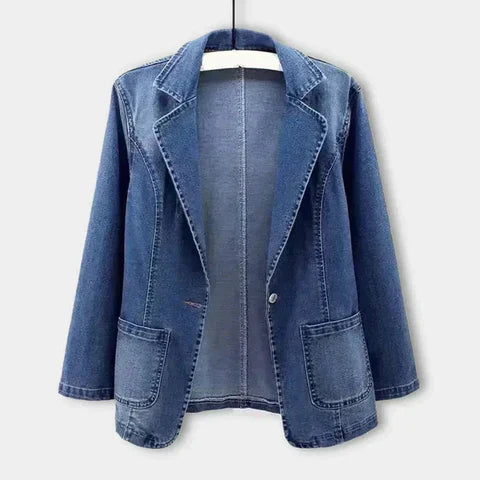 Jeanina® | Chic Women's Denim Blazer