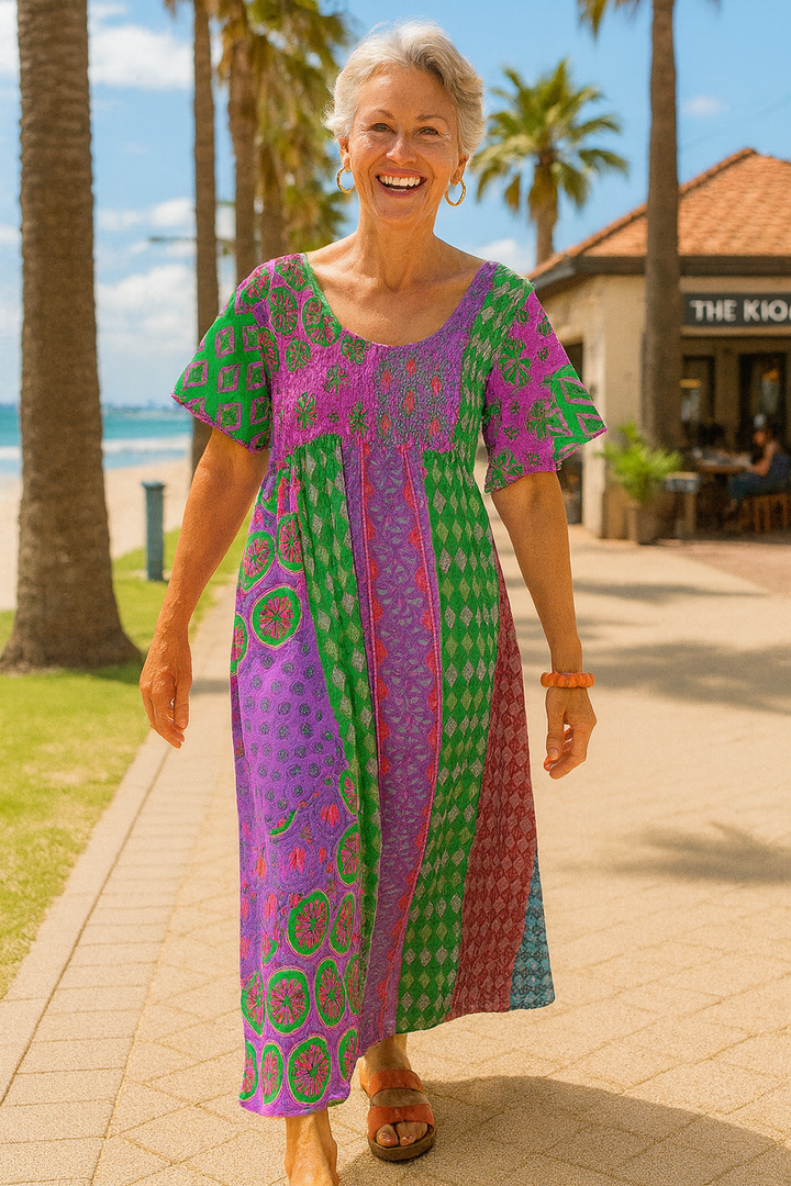 Althea | Everyday Comfort Maxi Dress – Effortlessly Flattering Style