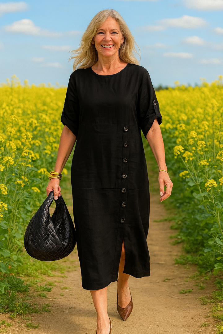 Graceful Amber Maxi Dress