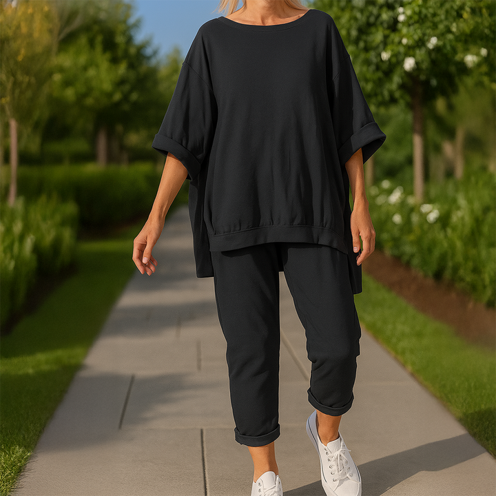 Tahlia™ | Trendy Loose Sweatshirt and Trousers Set