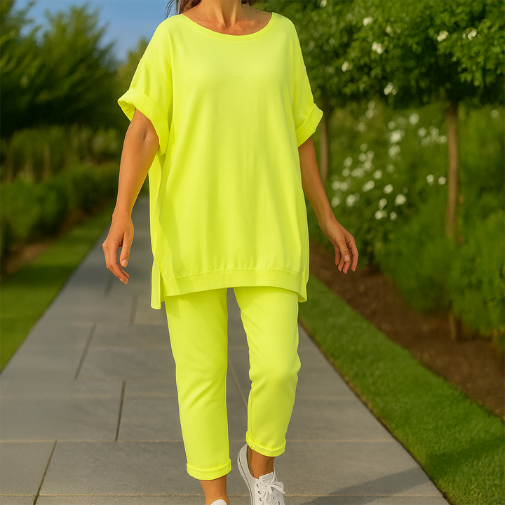 Tahlia™ | Trendy Loose Sweatshirt and Trousers Set