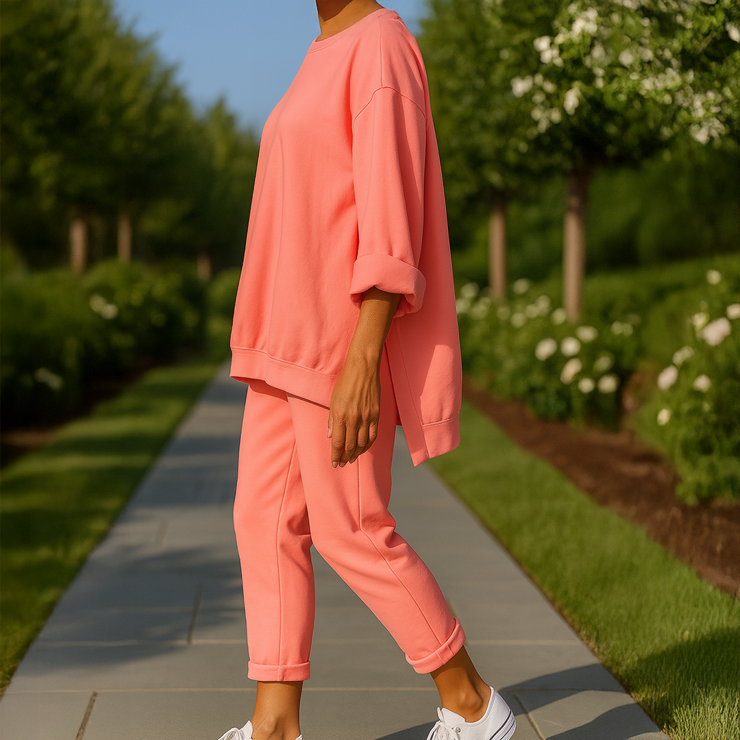 Tahlia™ | Trendy Loose Sweatshirt and Trousers Set