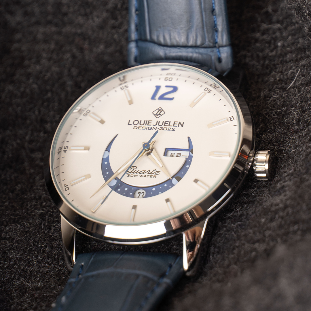 Chic Moonphase Timepiece