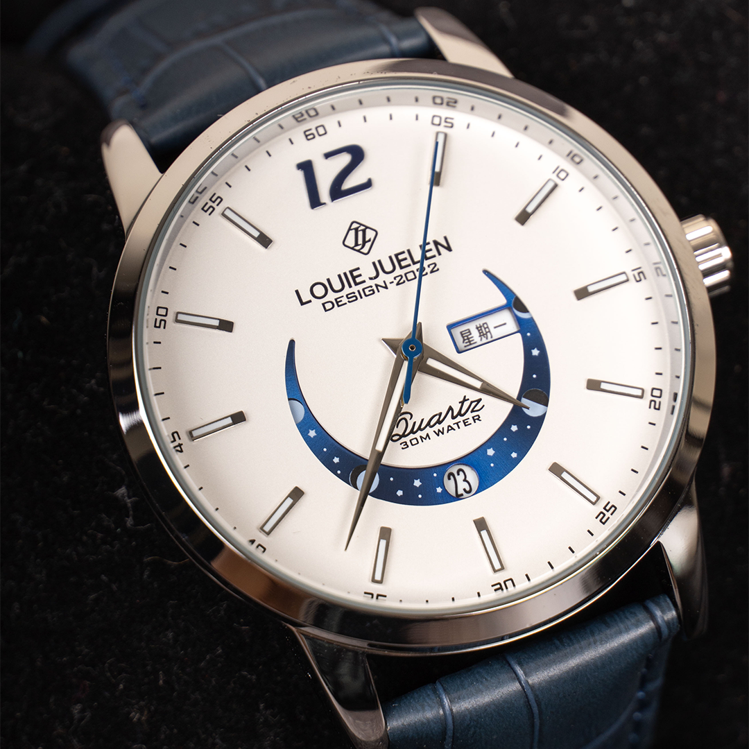 Chic Moonphase Timepiece