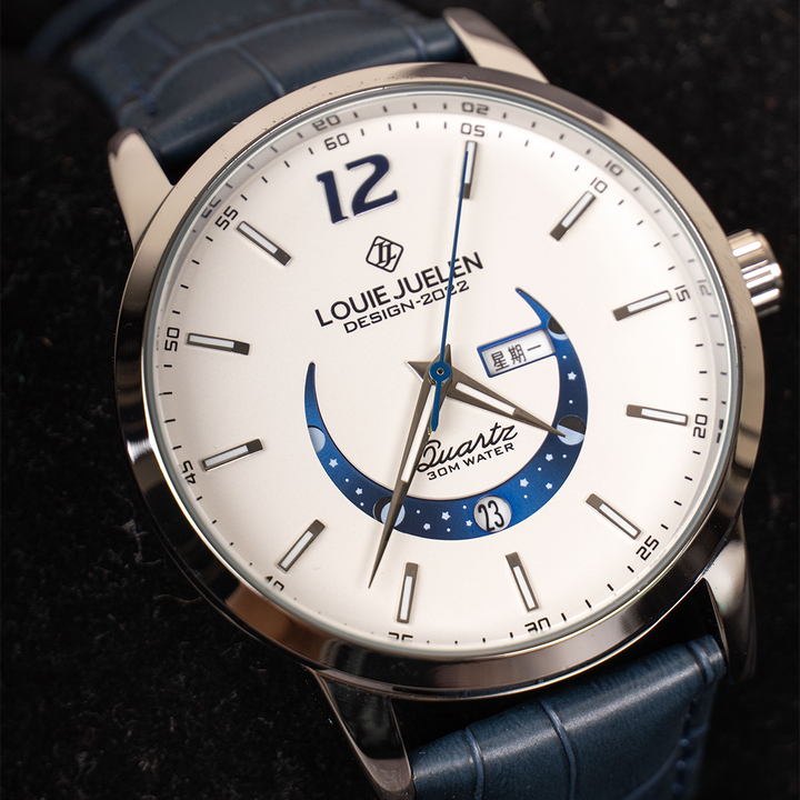 Chic Moonphase Timepiece