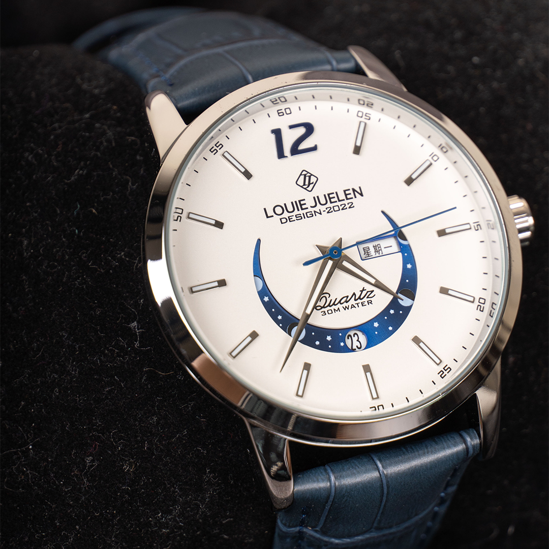 Chic Moonphase Timepiece