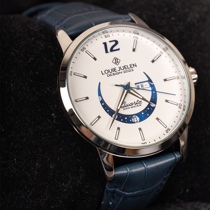 Chic Moonphase Timepiece
