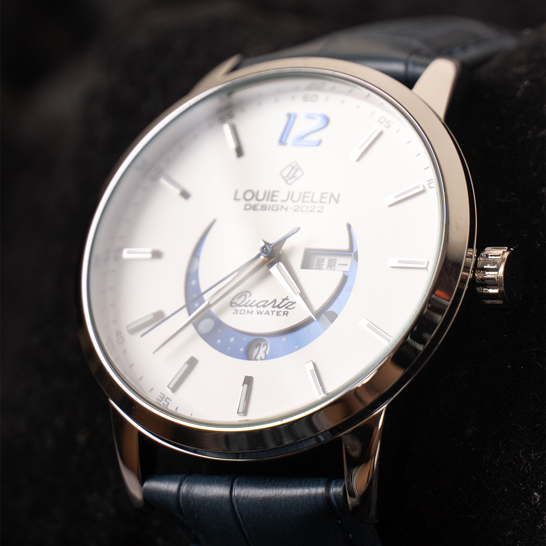 Chic Moonphase Timepiece
