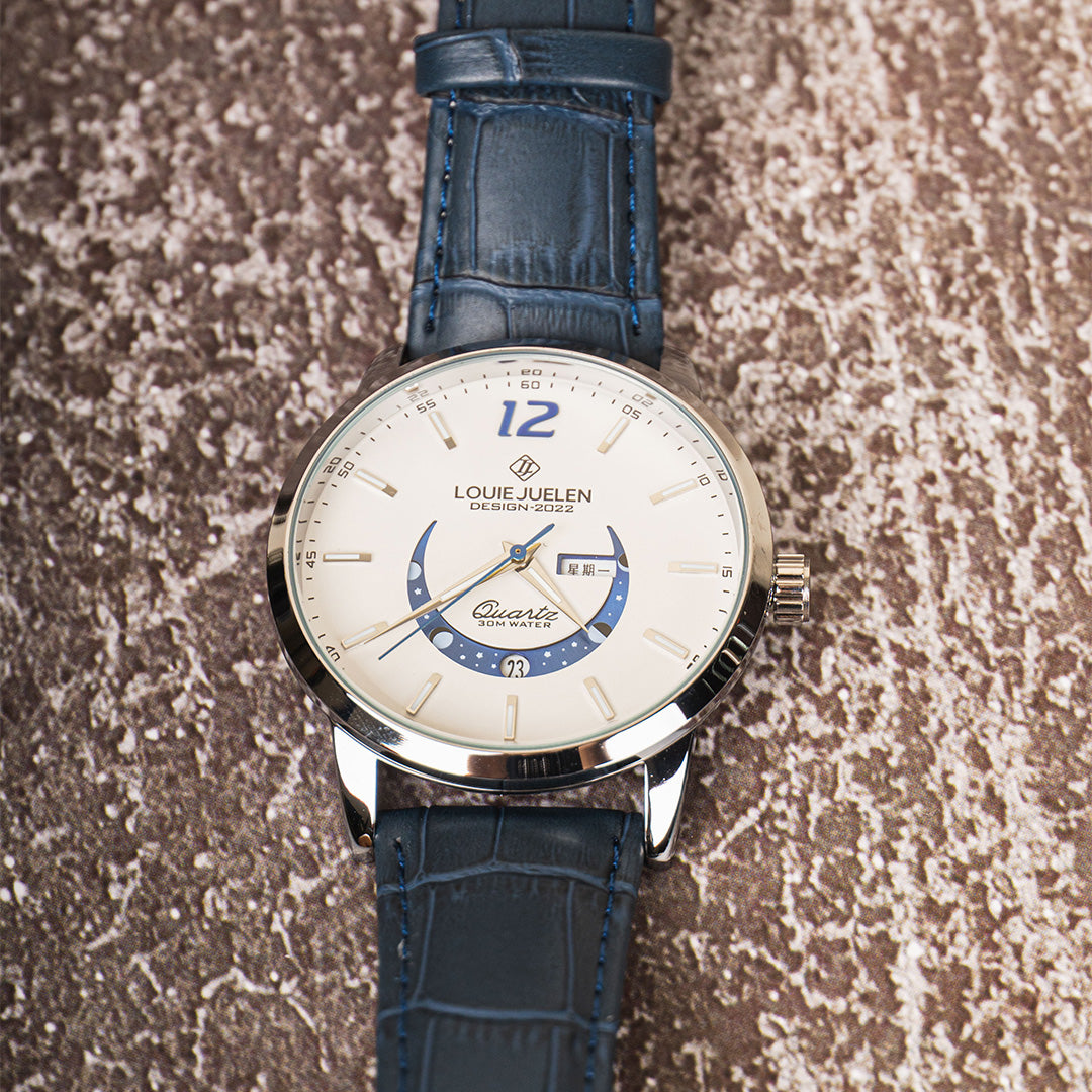 Chic Moonphase Timepiece