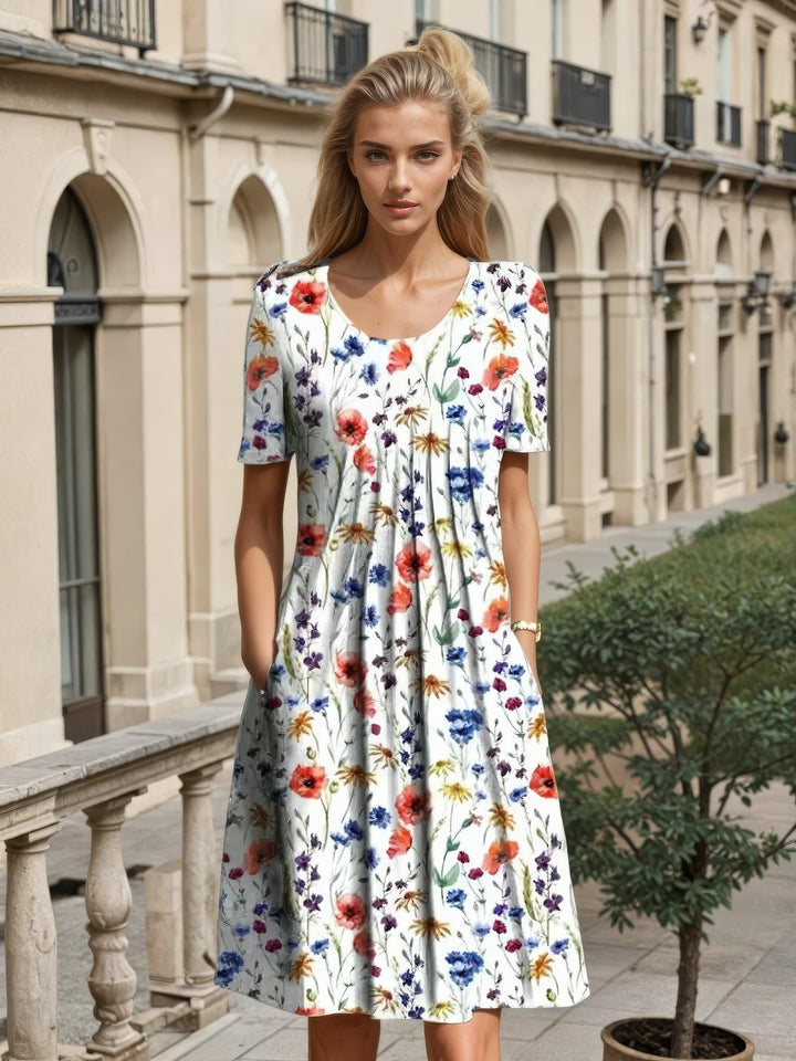Alyssa | Timeless Printed Dress