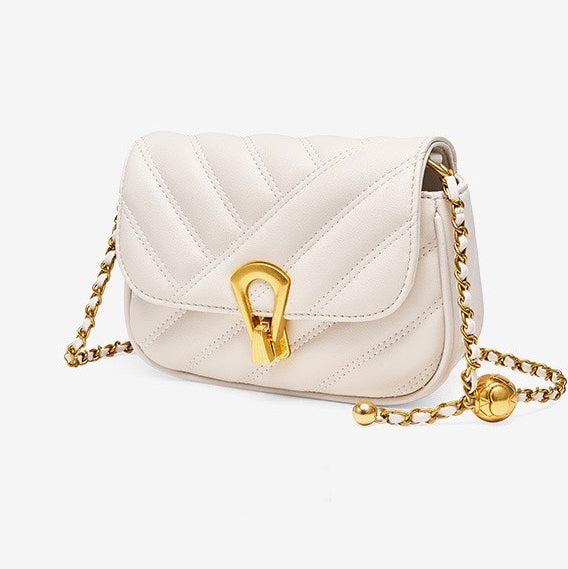 Yarrah | Genuine Leather Mini Chain Shoulder Bag