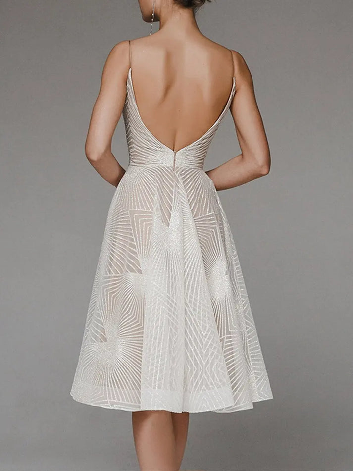 Lara | Open Back Elegant Dress
