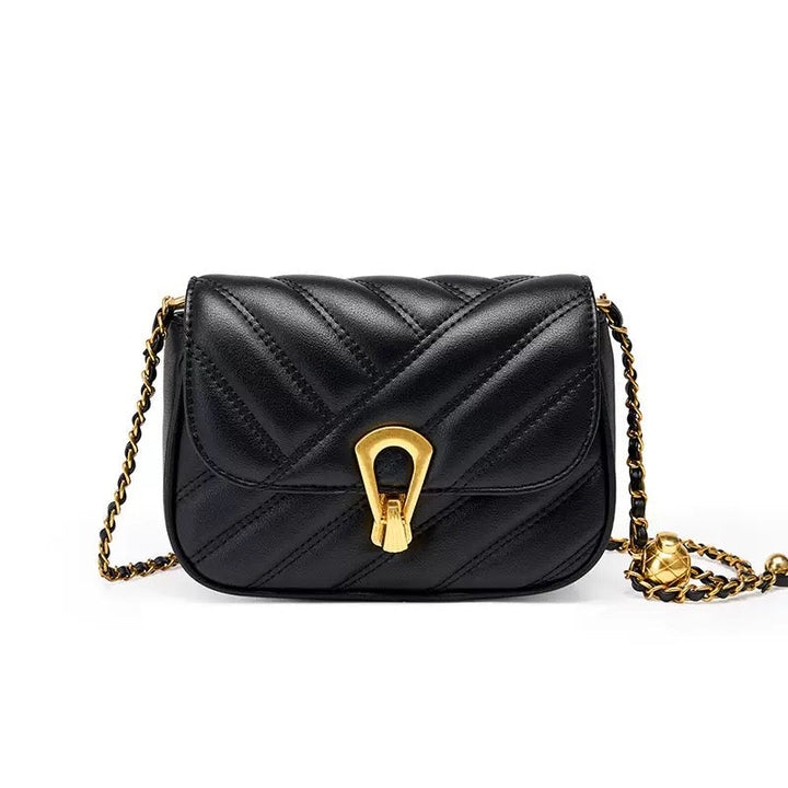 Yarrah | Genuine Leather Mini Chain Shoulder Bag