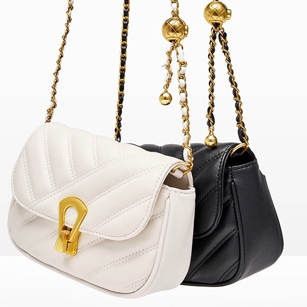 Yarrah | Genuine Leather Mini Chain Shoulder Bag