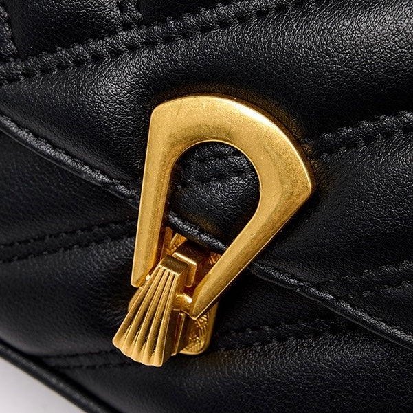 Yarrah | Genuine Leather Mini Chain Shoulder Bag