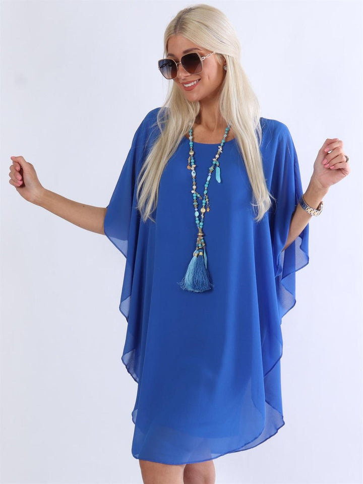 Alexis - Chiffon Layered Tunic Dress