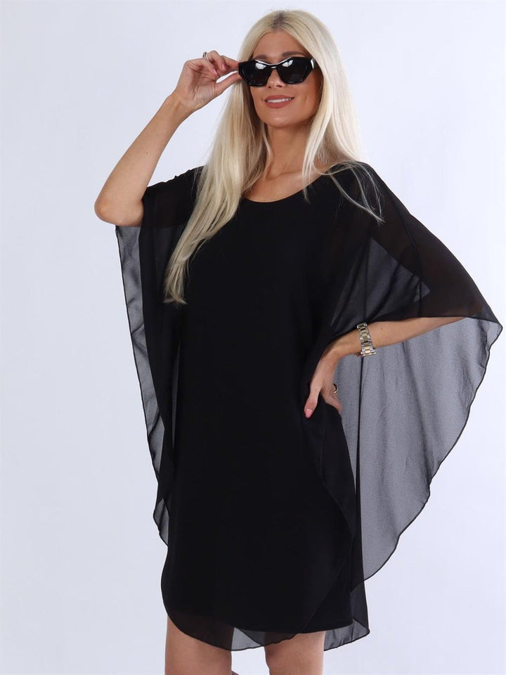 Alexis - Chiffon Layered Tunic Dress
