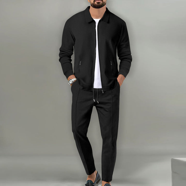City Chill Ensemble - zip jacket and long trousers