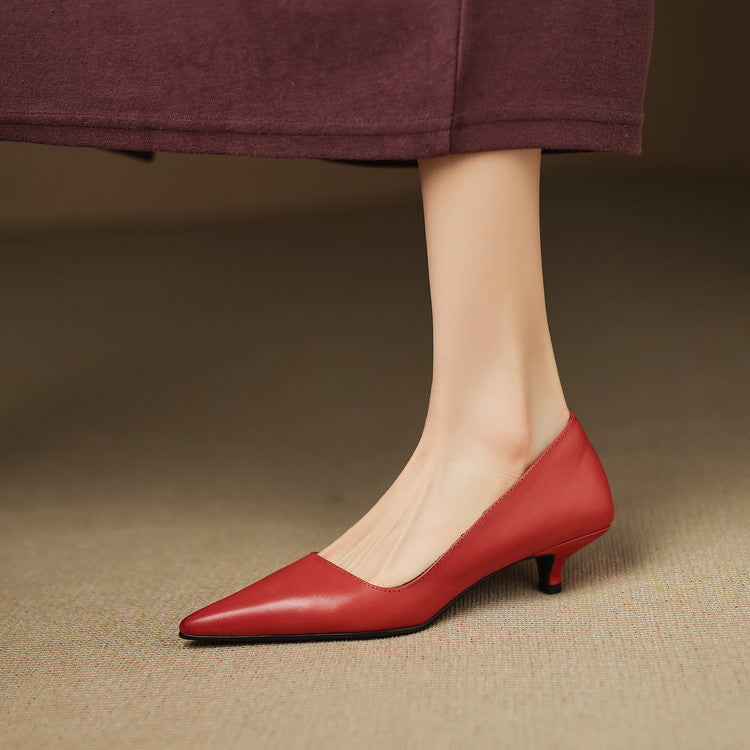 Vienna™ - Authentic Leather High Heels