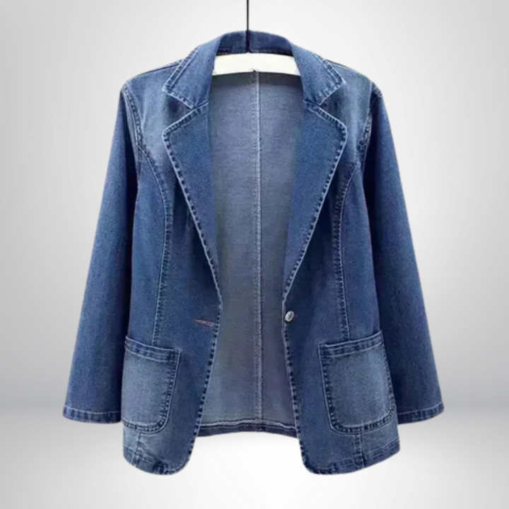 Jeanina® | Chic Women's Denim Blazer