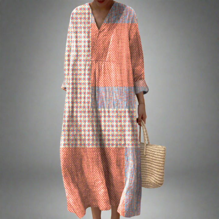 Alisa | Chic Geometric Dress