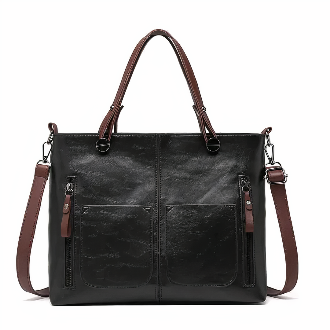 Gisela™ Vintage-style shoulder bag