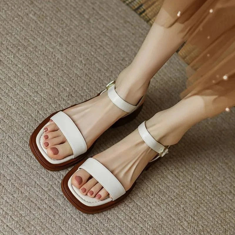 Annie Block Heel Sandals