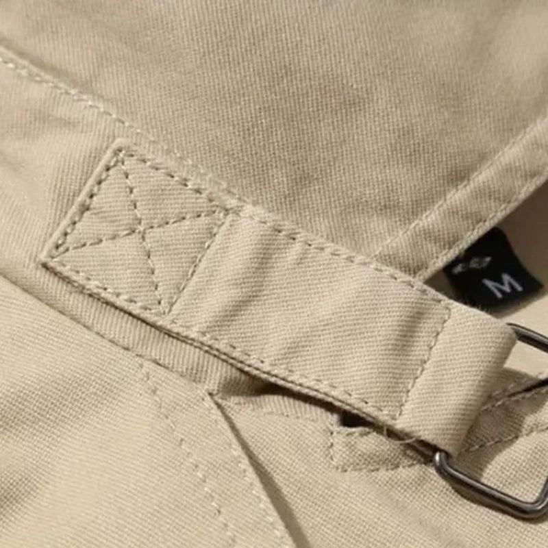 LEDUNTINO Long Section Trench Coat