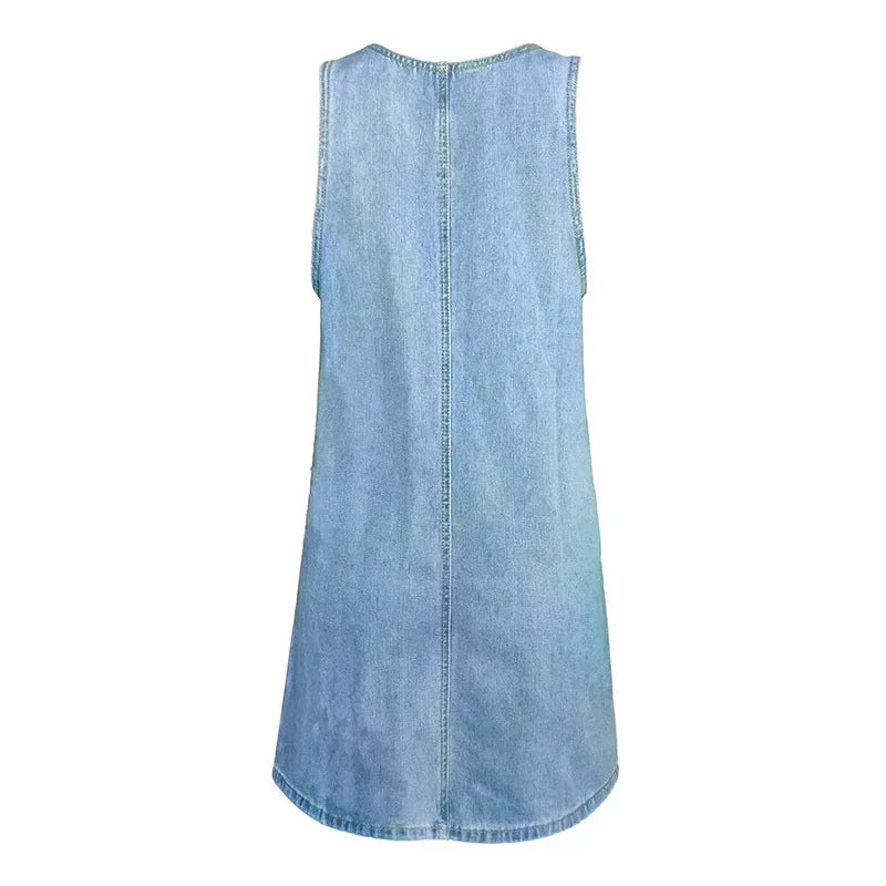 Jeanina™ | Lightweight and Versatile Denim Summer Dress