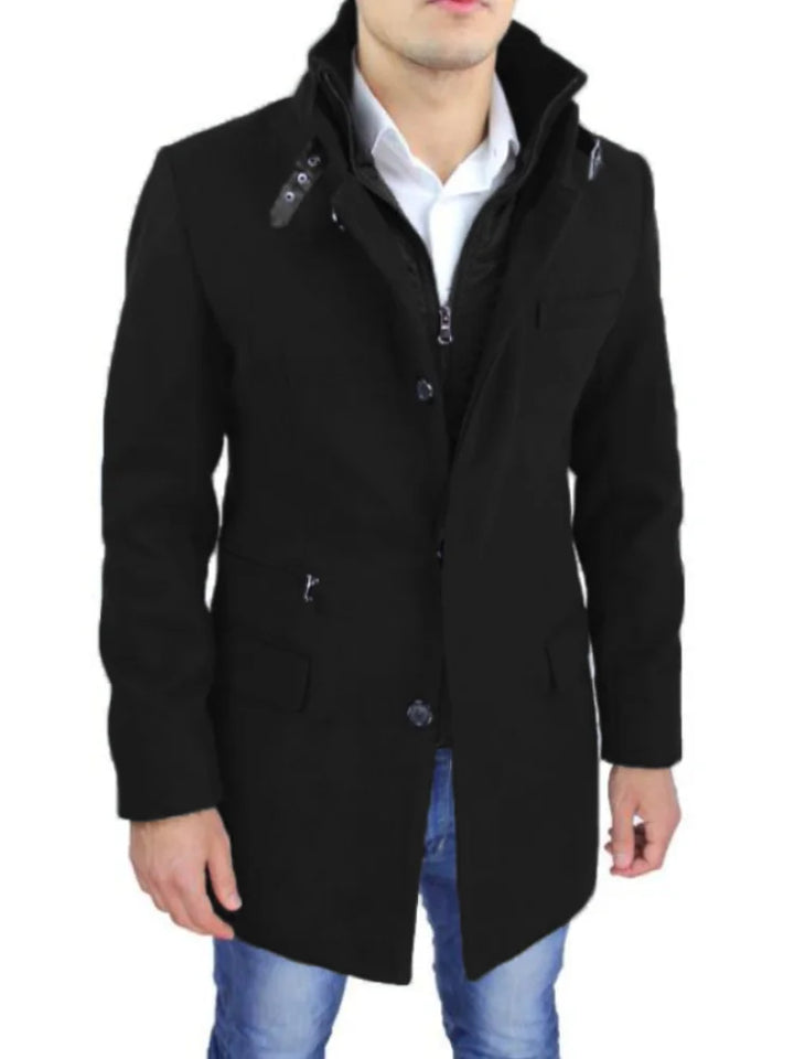 Evans | Windproof Jacket with Faux Vest