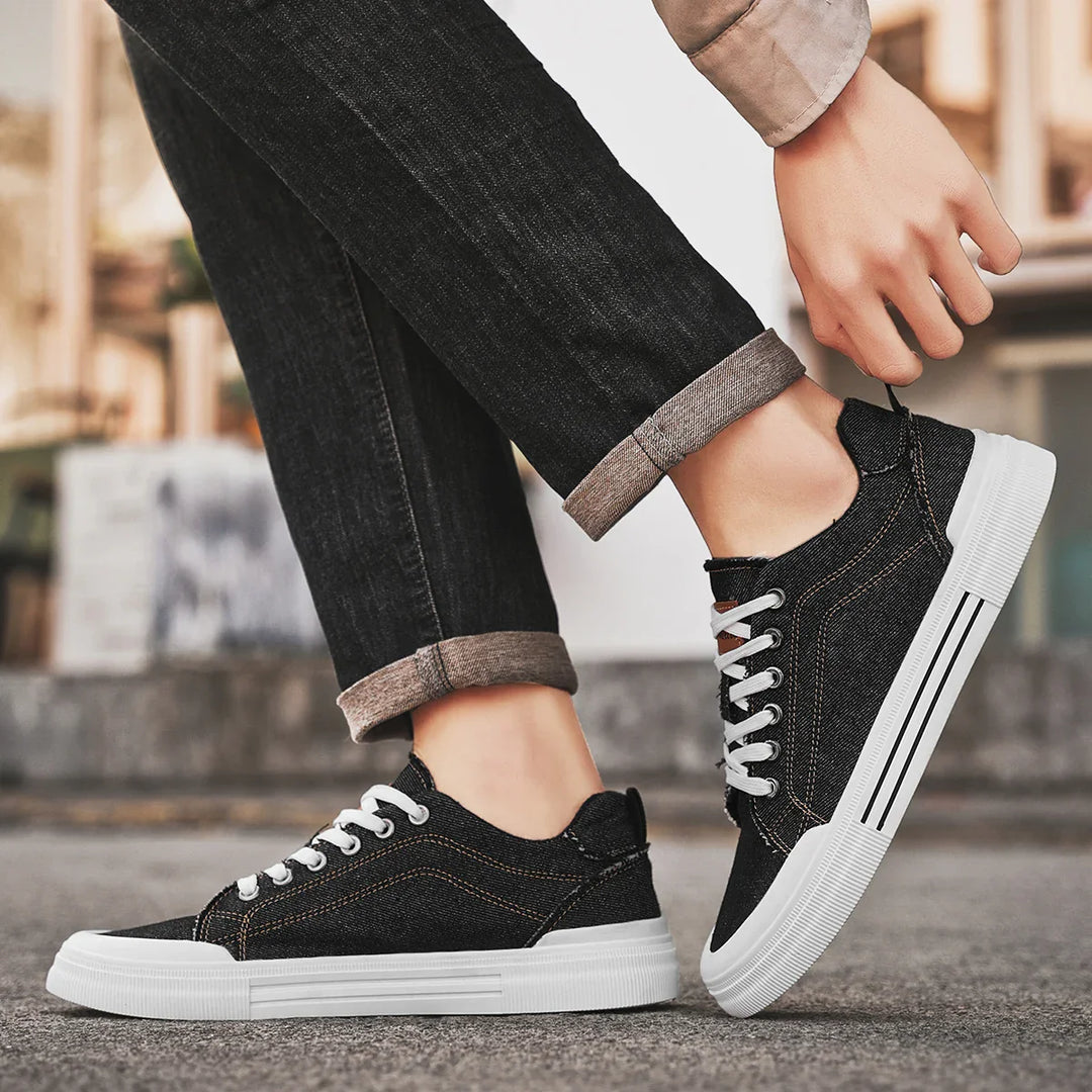 Devon | Low-Top Denim Sneakers