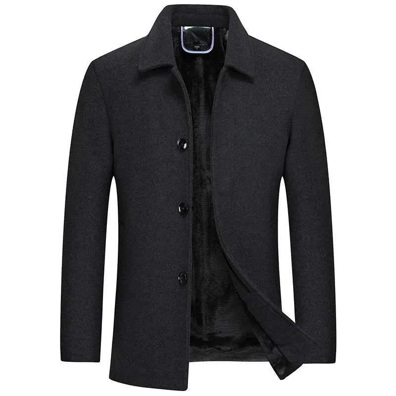 Baron | Slim Fit Overcoat