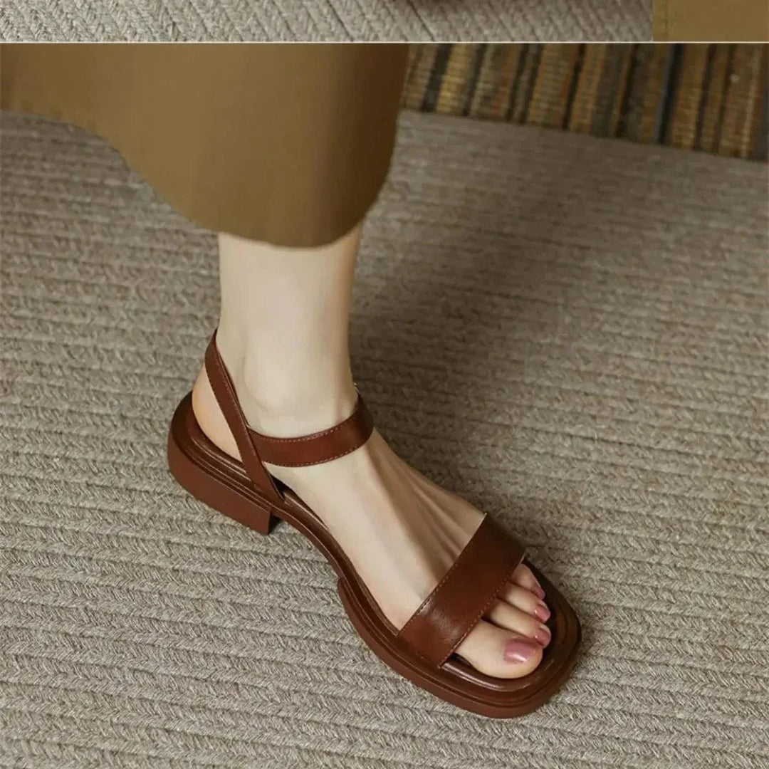 Annie Block Heel Sandals
