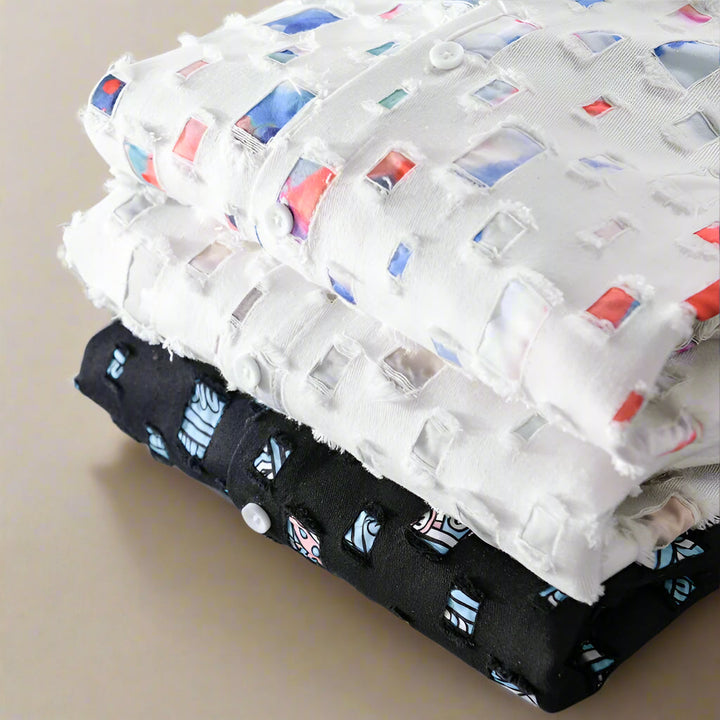 Fernando - Stylish Mosaic Print Shirt