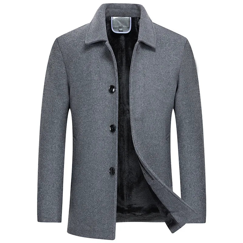 Baron | Slim Fit Overcoat