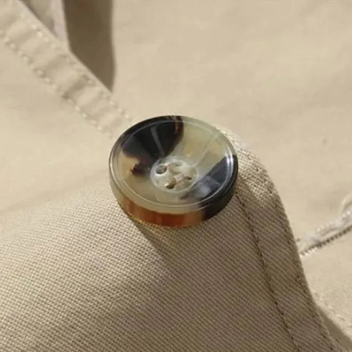 LEDUNTINO Long Section Trench Coat