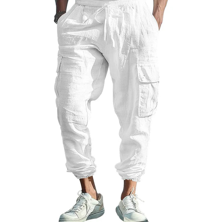 Hayes Linen Cargo Pants