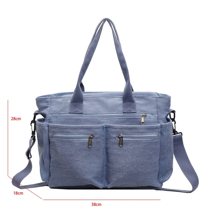 R Castelli Denim Tote Bag