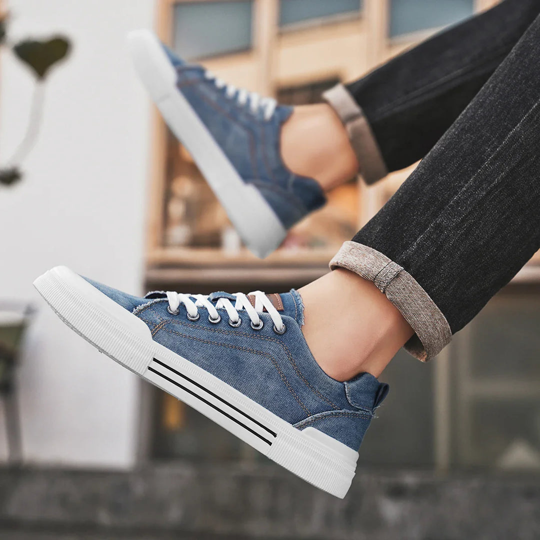 Devon | Low-Top Denim Sneakers