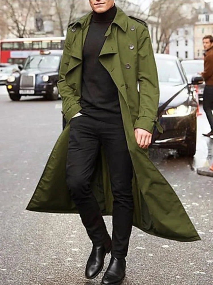 Statham Streetwear Trench Coat