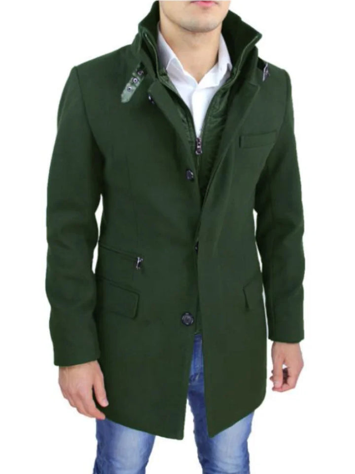 Evans | Windproof Jacket with Faux Vest