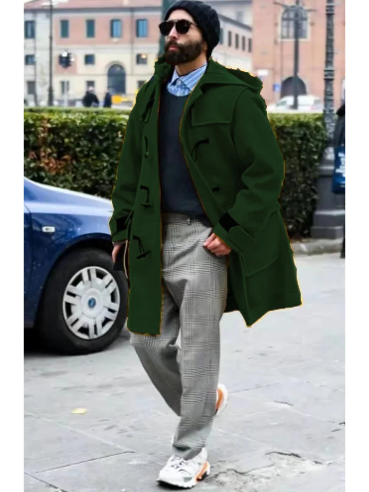 Felipe | Hooded Trench Coat