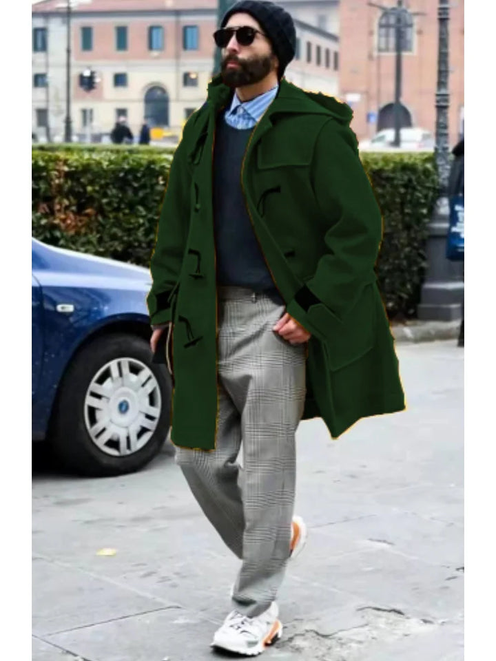 Felipe | Hooded Trench Coat