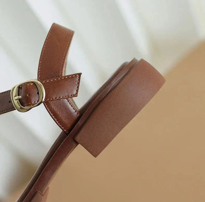 Annie Block Heel Sandals