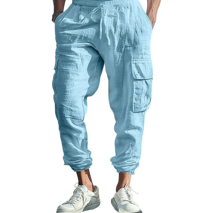 Hayes Linen Cargo Pants