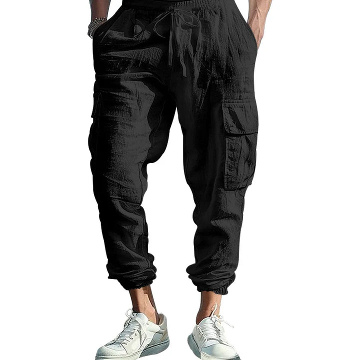 Hayes Linen Cargo Pants