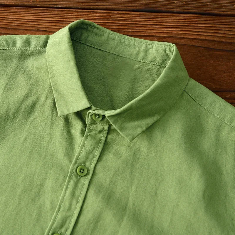 Madeira Cotton Linen Shirt