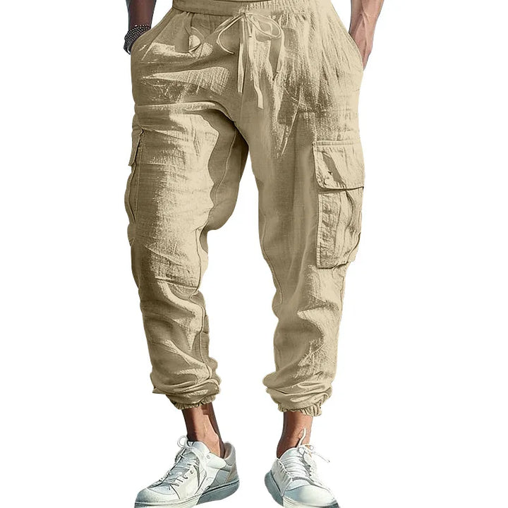 Hayes Linen Cargo Pants
