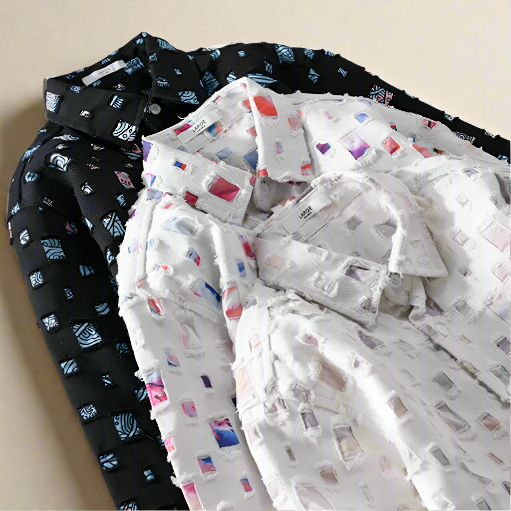 Fernando - Stylish Mosaic Print Shirt