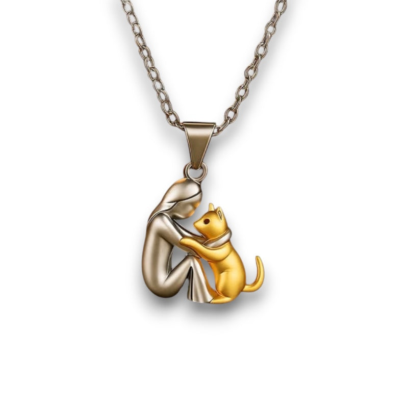 Necklace with Pendant Helle in Rosendal